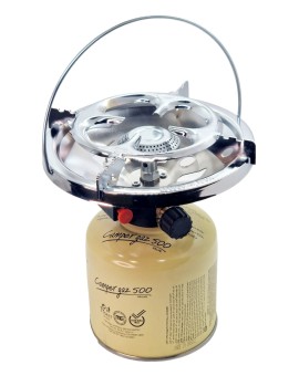 Calfer Gas ΚΑ.400 Εστία Υγραερίου με Αυτόματη Ανάφλεξη για Φιάλη 500gr (Συσκευασία με Φιάλη)