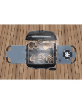 Sahara BBQ X150 Ψησταριά Υγραερίου Σχάρας 50x36εκ. με 2 Εστίες 5.2kW και Πλαϊνό Μάτι