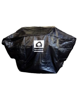 Home & Camp Κάλυμμα Ψησταριάς Μαύρο με Προστασία UV 150x65x110εκ. - 1