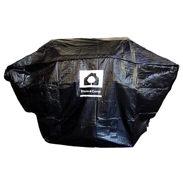 Home & Camp Κάλυμμα Ψησταριάς Μαύρο με Προστασία UV 150x65x110εκ.