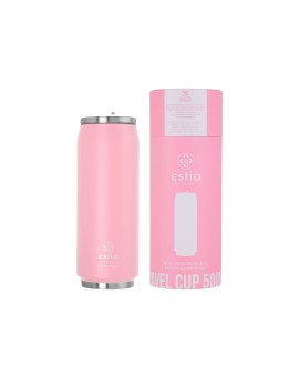 COFFEE CUP 500ML BABY PINK SAVE AEGEAN