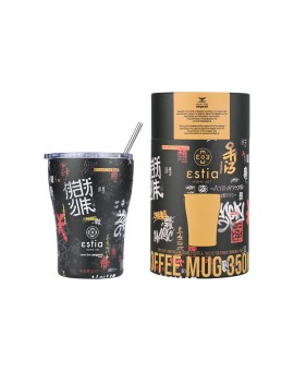 ESTIA ΘΕΡΜΟΣ COFFEE MUG SAVE THE AEGEAN 350ml TOKYO UNDERGROUND - 2