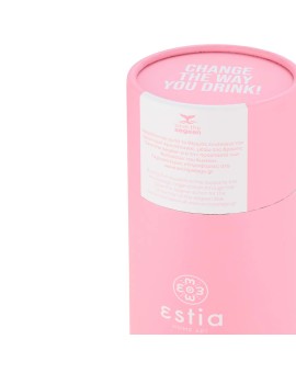 ESTIA ΘΕΡΜΟΣ TRAVEL FLASK SAVE THE AEGEAN 750ml BLOSSOM ROSE - 5