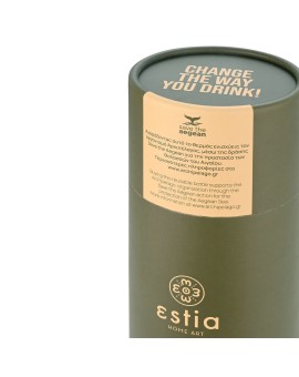 ESTIA ΘΕΡΜΟΣ TRAVEL FLASK SAVE THE AEGEAN 750ml FOREST SPIRIT - 5