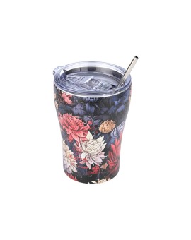 ΘΕΡΜΟΣ COFFEE MUG SAVE THE AEGEAN 350ml MIDNIGHT BLOSSOM