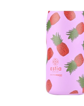 ESTIA ΘΕΡΜΟΣ TRAVEL FLASK SAVE THE AEGEAN 500ml TROPIC TANGO - 3