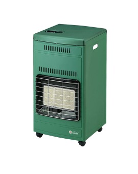 Sicar Euro 90 Κεραμική Σόμπα Υγραερίου 4200W Πράσινη 40.5x44.5x77cm - 1