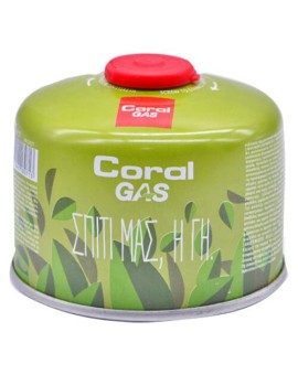 ΦΙΑΛΙΔΙΟ ΒΙΔΩΤΟ ΜΕ ΒΑΛΒΙΔΑ ΑΣΦΑΛΕΙΑΣ CORAL GAS  230GR (VALVE 7/16)