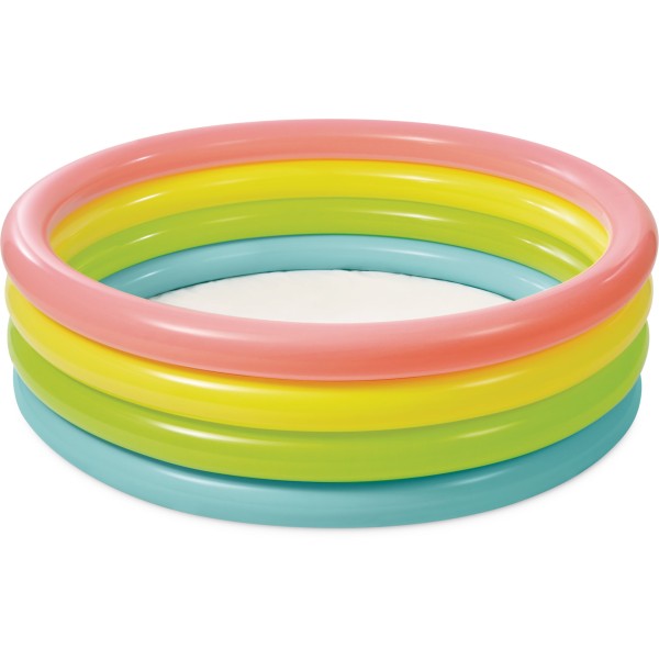 Intex Παιδική Στρογγυλή Πισίνα Φουσκωτή 168x46εκ. Sunset Glow