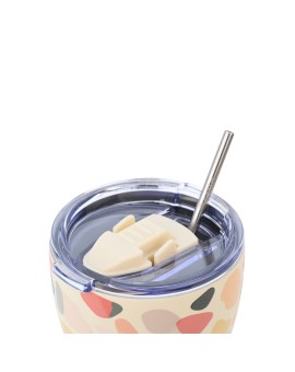 ESTIA ΘΕΡΜΟΣ COFFEE MUG SAVE THE AEGEAN 350ml HUE PEBBLES - 3