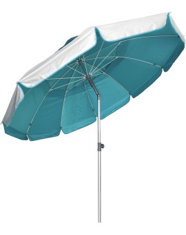 Escape Ομπρέλα Θαλάσσης Αλουμινίου Διαμέτρου 2.02m με UV Προστασία και Αεραγωγό Γαλάζια