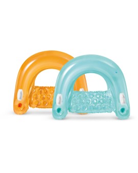 Intex Sit n Float Φουσκωτή Σαμπρέλα Θαλάσσης με Χειρολαβές Πορτοκαλί 152εκ.