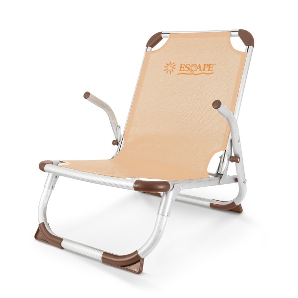 Καρεκλάκι Παραλίας Escape Αλουμινίου με Χαμηλή Πλάτη Sand