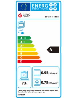 ΦΟΥΡΝΟΣ ΗΛΕΚΤΡΙΚΟΣ TGC 75411 WIFI