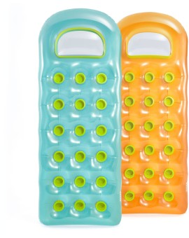 Intex Φουσκωτό Στρώμα Θαλάσσης 18-Pocket Clear Window Mat (Διάφορα Χρώματα) 188εκ.