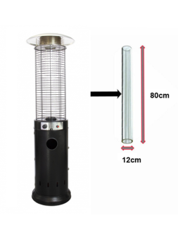 Γυαλί για Θερμάστρα Εξωτερικού Χώρου Κοντή