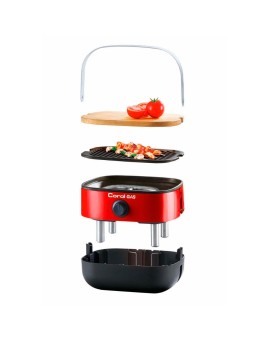 Mini BBQ Υγραερίου Μαύρο - Coral GAS