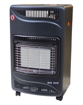 Θερμάστρα Υγραερίου Ασφαλείας 3 Πλακιδίων Δάκρυ Big Gas DL 4200W