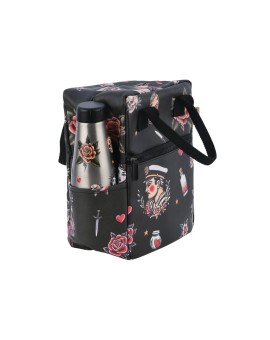 ESTIA ΤΣΑΝΤΑ ΦΑΓΗΤΟΥ SAVE THE AEGEAN ΙΣΟΘΕΡΜΙΚΗ 7lt OLD SCHOOL INK - 4