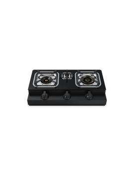 Proton Επιτραπέζια Εστία Υγραερίου Τριπλή Μαύρη G307