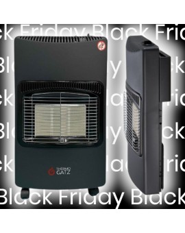 Θερμάστρα Υγραερίου TG-FLD-4.2KW BLACK