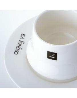 Φλιτζάνι Ελ Γκρέκο μονού - Λευκό