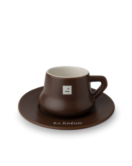 Φλυτζάνι Ελ Γκρέκο για διπλό ελληνικό καφέ, με πιατάκι 160ml Καφέ