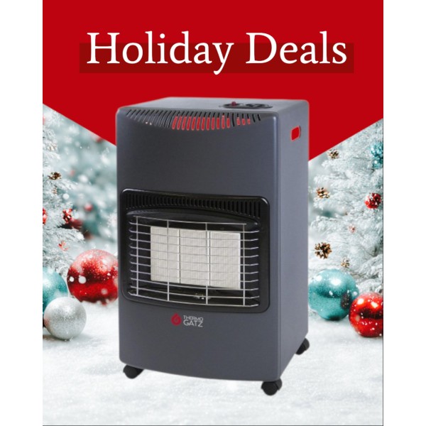 Thermogatz 02.204.037 Σόμπα Υγραερίου TG 4100 BLACK