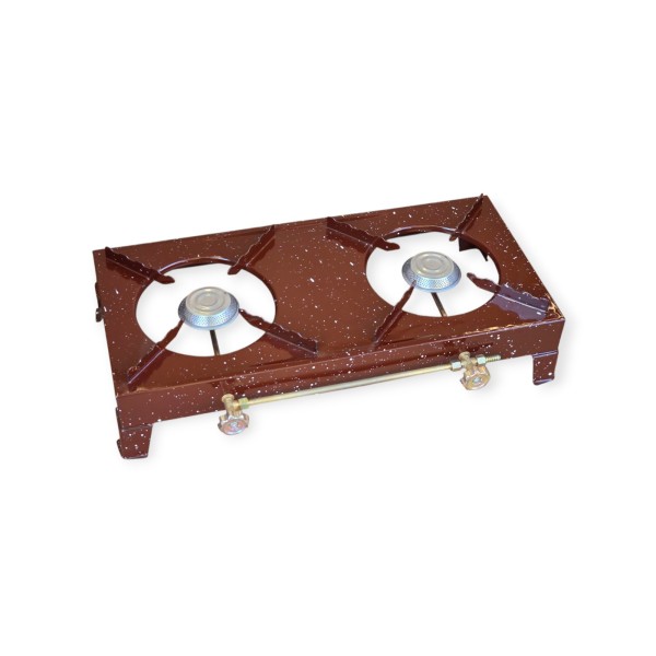 Εστία Υγραερίου Υψηλής Πίεσης Διπλή Εμαγιέ