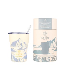 ESTIA ΘΕΡΜΟΣ COFFEE MUG SAVE THE AEGEAN 350ml ALPINE ESSENCE