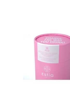 ESTIA ΘΕΡΜΟΣ COFFEE MUG SAVE THE AEGEAN 350ml BLOSSOM ROSE - 4