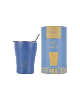 ΘΕΡΜΟΣ COFFEE MUG SAVE THE AEGEAN 350ml DENIM BLUE