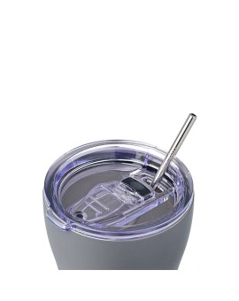 ESTIA ΘΕΡΜΟΣ COFFEE MUG SAVE THE AEGEAN 350ml FJORD GREY - 6