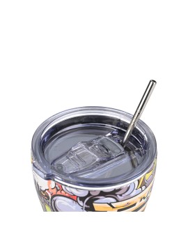 ESTIA ΘΕΡΜΟΣ COFFEE MUG SAVE THE AEGEAN 350ml GRAFFITI RHYTHM - 6