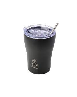 ΘΕΡΜΟΣ COFFEE MUG SAVE THE AEGEAN 350ml MIDNIGHT BLACK