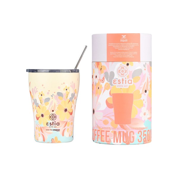 ΘΕΡΜΟΣ COFFEE MUG SAVE THE AEGEAN 350ml SPRING SONATA