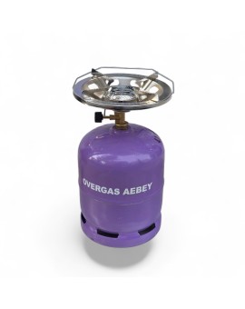 Φιάλη Υγραερίου 3κιλών  OVERGAS μαζί με Εστία Μαγειρέματος