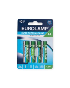 Eurolamp Super Power Αλκαλικές Μπαταρίες AA 1.5V 4τμχ