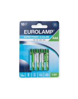 Eurolamp Super Power Αλκαλικές Μπαταρίες AAA 1.5V 4τμχ
