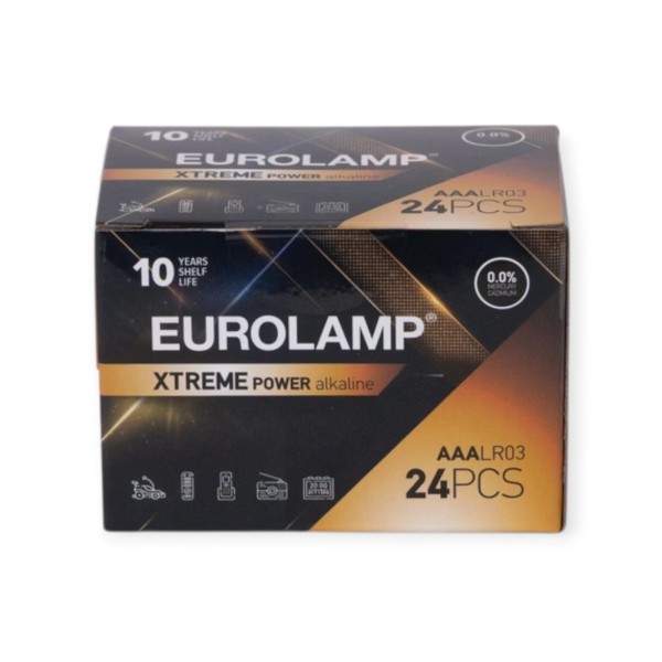 Eurolamp Extreme Αλκαλικές Μπαταρίες AAA 1.5V 24τμχ
