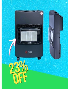 Thermogatz 02.204.069 Θερμάστρα Υγραερίου TG-FLD-4.2KW BLACK