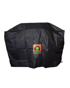 Home & Camp Premium Large Κάλυμμα Ψησταριάς Γκρι με Προστασία UV 146x70x110εκ.