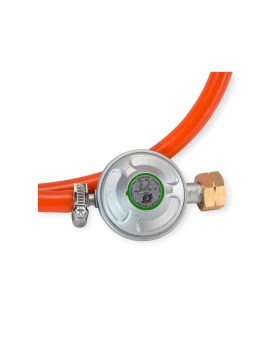 Bormann Σετ Ρυθμιστής Υγραερίου  Σταθερός Παροχής 1.5 kg/h Με Πορτοκαλί - 5