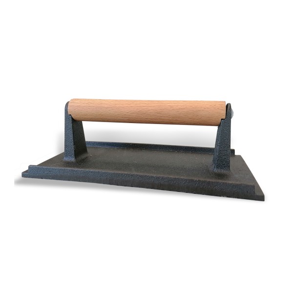 Home & Camp Πρέσα Ψησίματος για Ψησταριά Μαντεμένια 20x10cm