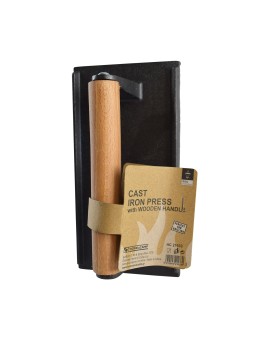 Home & Camp Πρέσα Ψησίματος για Ψησταριά Μαντεμένια 20x10cm