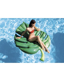 Intex Palm Leaf Mat Φουσκωτό Στρώμα Θαλάσσης Πράσινο 213εκ.