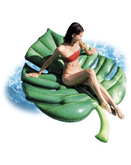 Intex Palm Leaf Mat Φουσκωτό Στρώμα Θαλάσσης Πράσινο 213εκ.