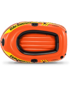 Intex Explorer Pro 100 Φουσκωτή Βάρκα Κόκκινη 160x94εκ.