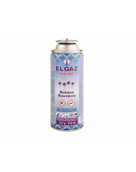 ELGAZ ELG-500 Φιαλίδιο Υγραερίου για Φορητή Εστία 227gr