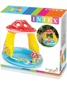 Intex Mushroom Baby Παιδική Πισίνα Φουσκωτή 102x102x89εκ. - 5